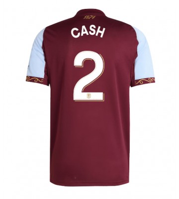 Aston Villa Matty Cash #2 Hemmatröja 2025-26 Kortärmad